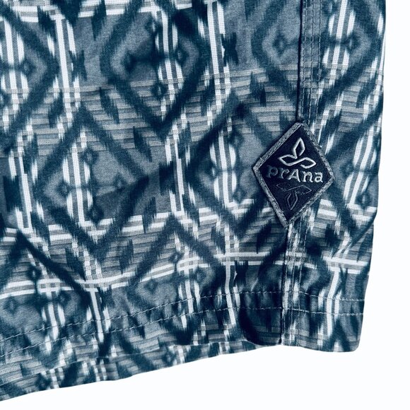 Prana Mojo Performance Athletic Shorts Mens XL Quick Dry Mixology Gravel Gray - Picture 3 of 9